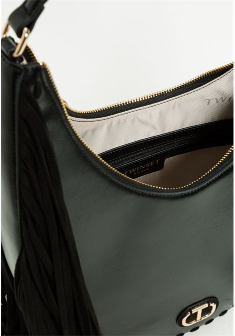 Borsa a spalla Twinset con frange TWINSET | 252TB712100006