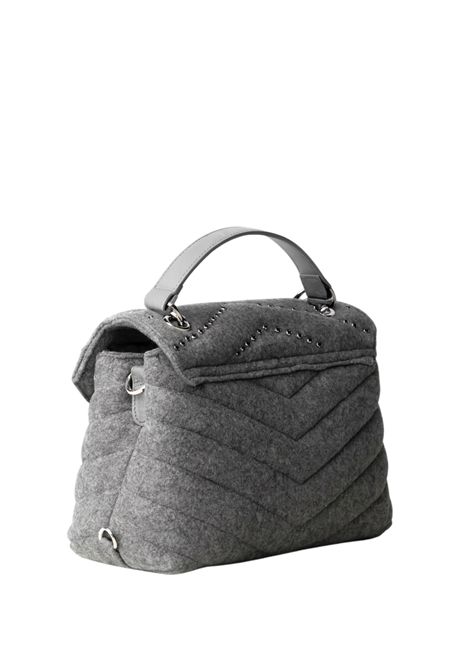 Borsa in feltro trapuntato con borchie e tracolla a catena TWINSET | 252TB717000804