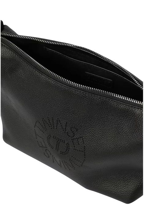 Borsa a tracolla in ecopelle con logo traforato TWINSET | 252TB728400006