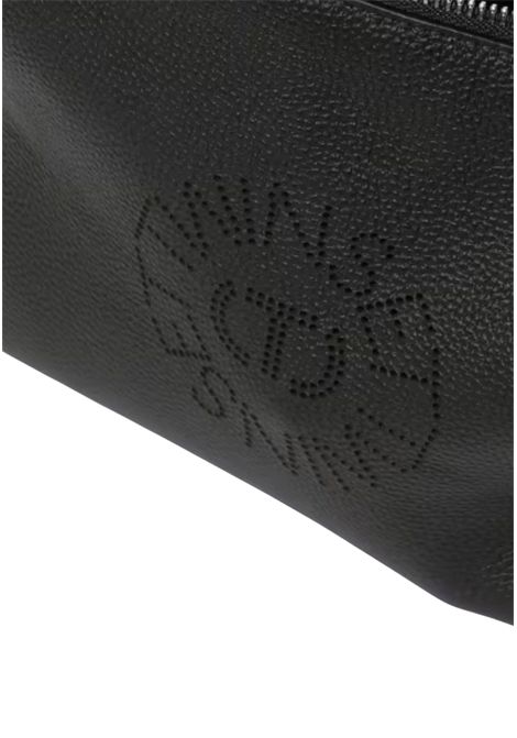 Borsa a tracolla in ecopelle con logo traforato TWINSET | 252TB728400006