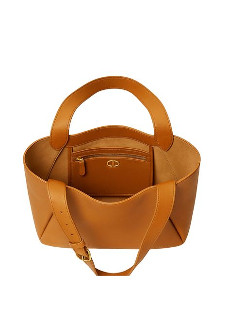 Borsa shopping Twinset in pelle bovina colore cuoio TWINSET | 252TB737000057