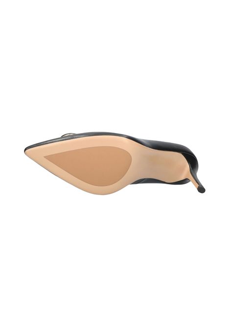 Décolleté in pelle con Oval T TWINSET | 252TCP03200006