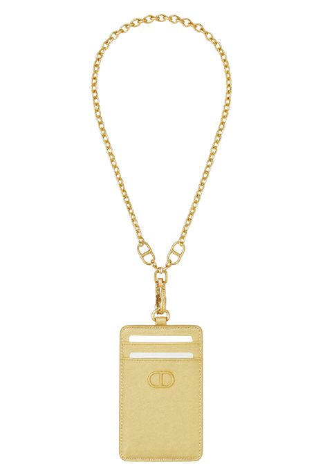 Porta badge Twinset con catena in metallo dorato TWINSET | 252TH703010366
