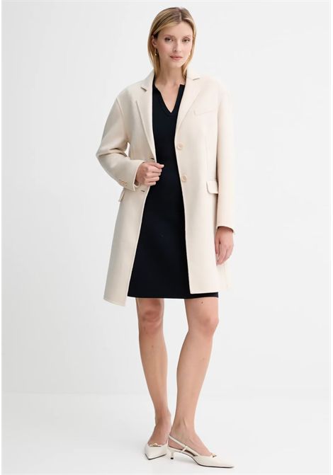 Cappotto Twinset in Misto Lana con Vestibilità Oversize TWINSET | 252TP207407222