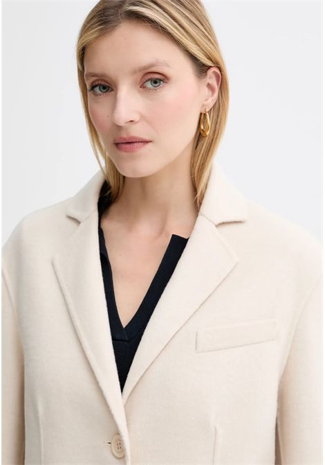 Cappotto Twinset in Misto Lana con Vestibilità Oversize TWINSET | 252TP207407222