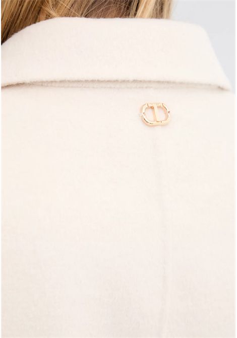 Cappotto Twinset in Misto Lana con Vestibilità Oversize TWINSET | 252TP207407222