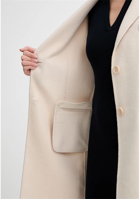 Cappotto Twinset in Misto Lana con Vestibilità Oversize TWINSET | 252TP207407222