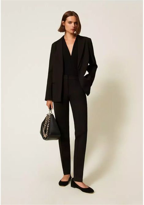 Pantaloni a sigaretta con piega stirata TWINSET | 252TP260500006