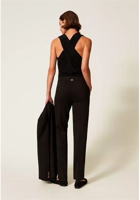 Pantaloni a sigaretta con piega stirata TWINSET | 252TP260500006
