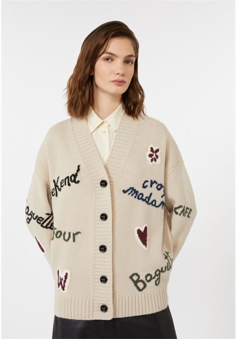 Cardigan over in filato di lana Weekend Max Mara | BELGIO005