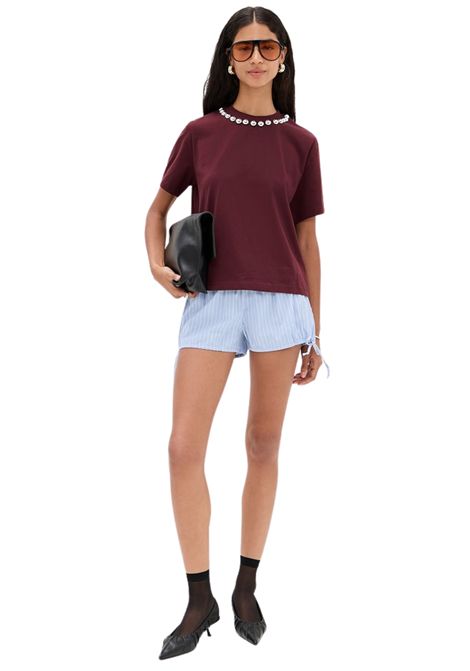 Essentiel Antwerp  Intenso Silver Balls T-Shirt Essentiel antwerp | INTENSO SILVER BALLSMM30