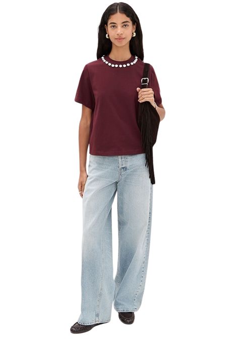 Essentiel Antwerp  Intenso Silver Balls T-Shirt Essentiel antwerp | INTENSO SILVER BALLSMM30