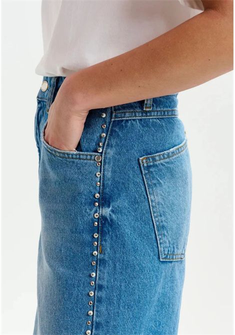 Essentiel Antwerp  Jeans INTERESTING EMBO in denim Essentiel antwerp | INTERESTING EMBOBI31