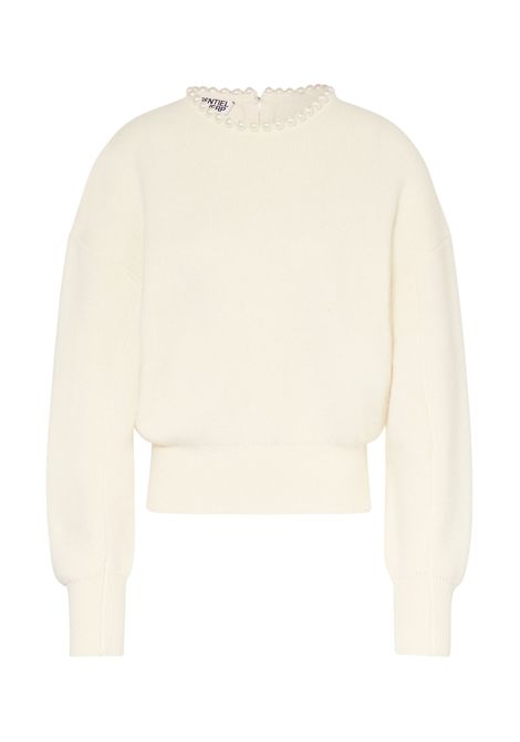 Essentiel Antwerp  Maglia INTI con perle decorative Essentiel antwerp | INTI PULLOVER WITH BEADSOW01