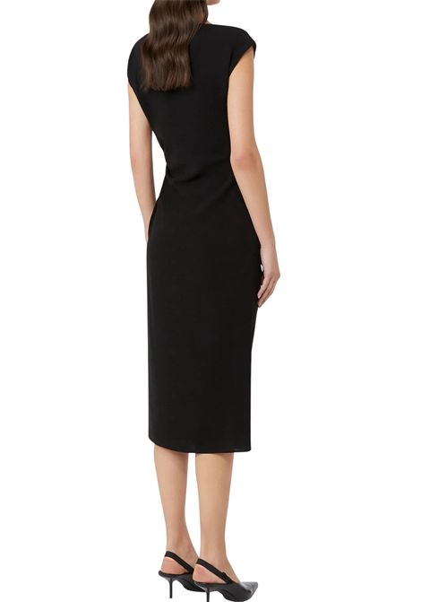 Abito midi Aia Max Mara  nero Max Mara Studio | AIA001