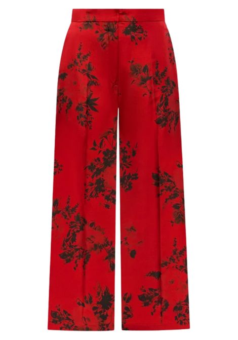 Max Mara Studio  Pantalone in seta stampata Max Mara Studio | AMERIGO001