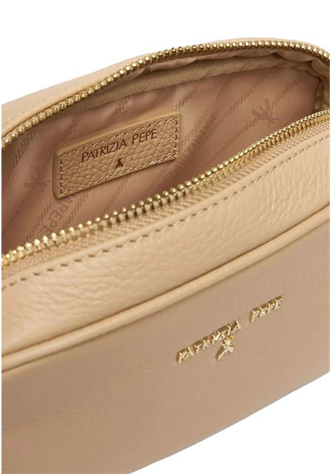 Borsa a tracolla piccola in pelle  Patrizia Pepe Patrizia Pepe | CB0071/L001B732
