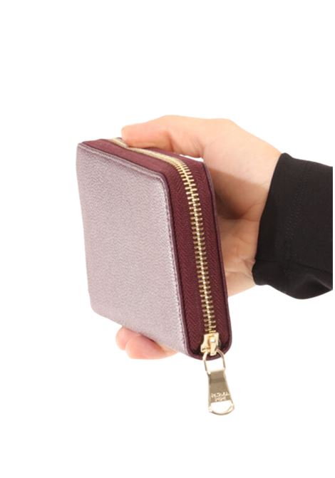 Portafoglio lungo Patrizia Pepe in pelle martellata Patrizia Pepe | CQ4879/L001845