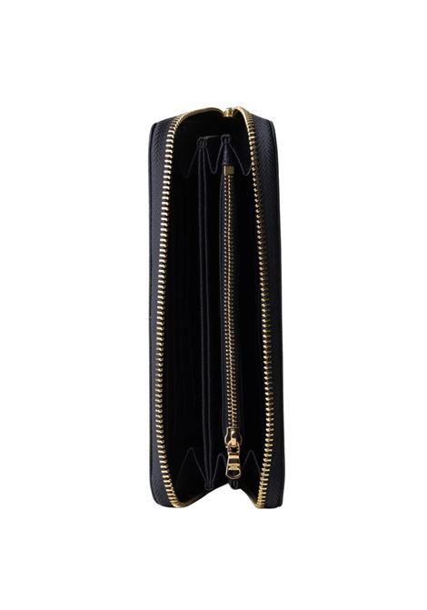 Portafoglio lungo Patrizia Pepe in pelle martellata Patrizia Pepe | CQ4879/L001K103