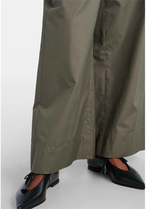 Pantalone wide-leg in cotone  S Max Mara S'MaxMara | AUREO004
