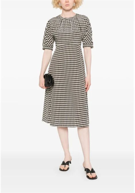 SMax Mara  Abito midi CHARLOTTE in seta con stampa geometrica S'MaxMara | CHARLOTTE001