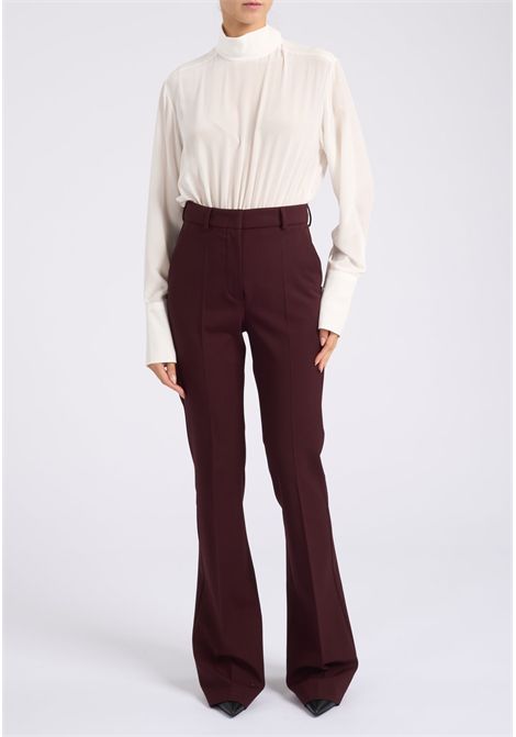 Pantalone flare Febe in lana stretch  Sportmax Sportmax | FEBE003