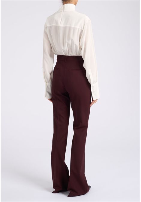 Pantalone flare Febe in lana stretch  Sportmax Sportmax | FEBE003