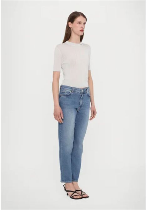 Sportmax  Jeans NAVATA a sigaretta in denim blu Sportmax | NAVATA005
