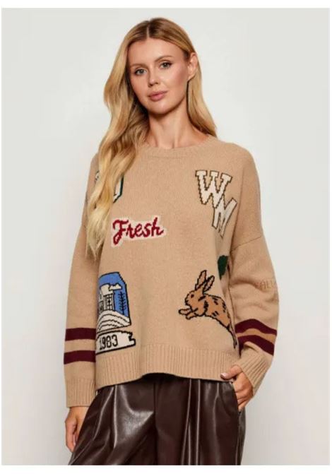 Maglia over in filato di lana Weekend Max Mara | PAVIDI001