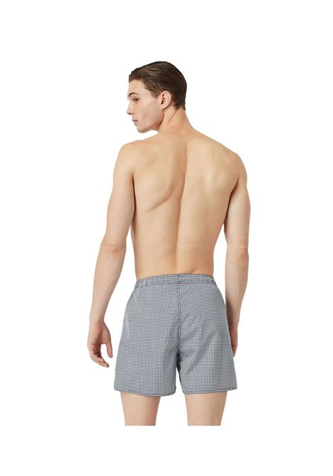 Boxer swimsuit with micro pattern EMPORIO ARMANI | 2117402R42896910