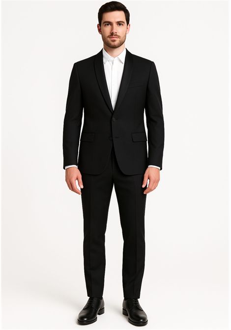 Abito con collo a scialle Alessandro Dell'Acqua | AD5073BR/T2342E80