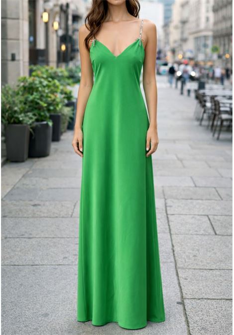 Abito lungo in satin con clips  Donna CLIPS | E05760300033