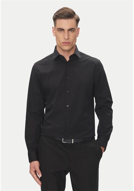 Camicia nera da uomo Calvin Klein Calvin Klein | LV019EU001XNT