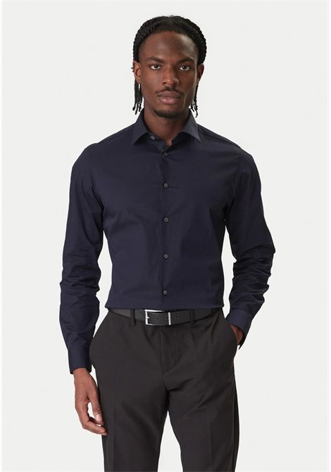 Camicia uomo Calvin Klein Essential in raffinato blu notte Calvin Klein | LV019EU001XNW