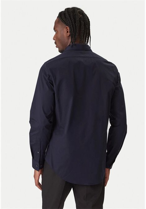 Camicia uomo Calvin Klein Essential in raffinato blu notte Calvin Klein | LV019EU001XNW
