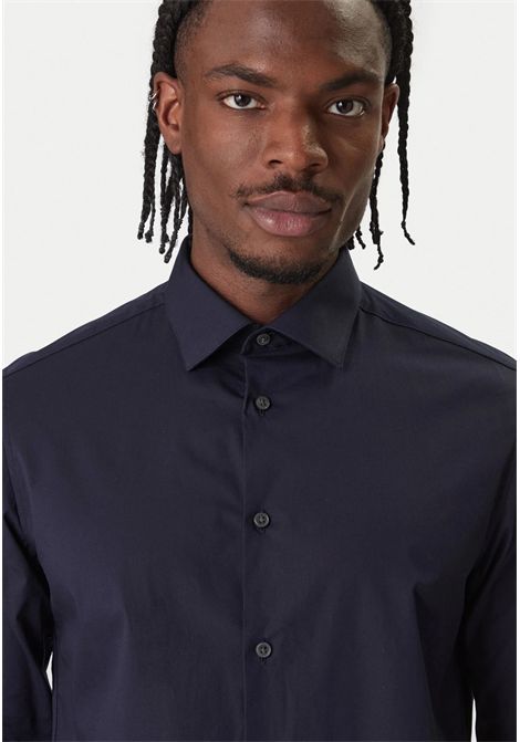 Camicia uomo Calvin Klein Essential in raffinato blu notte Calvin Klein | LV019EU001XNW