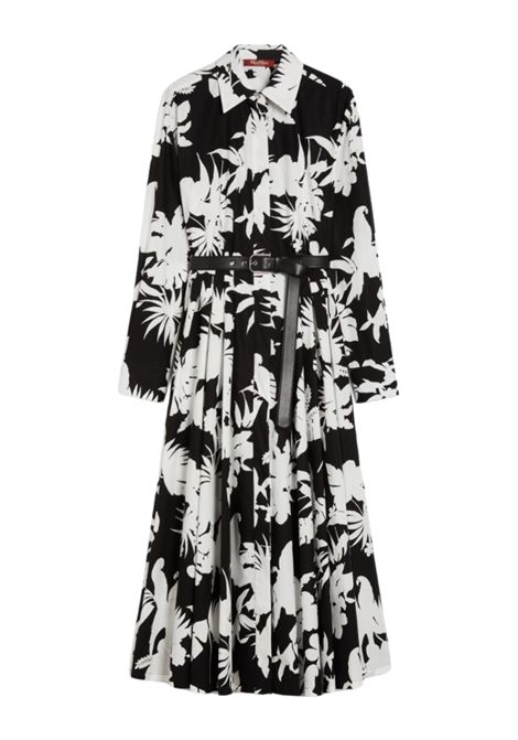 Abito chemisier in cotone stampato Max Mara Studio | USSEL002