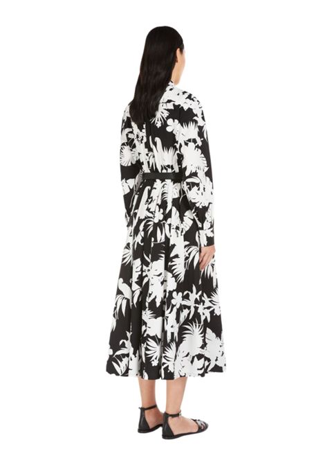 Abito chemisier in cotone stampato Max Mara Studio | USSEL002