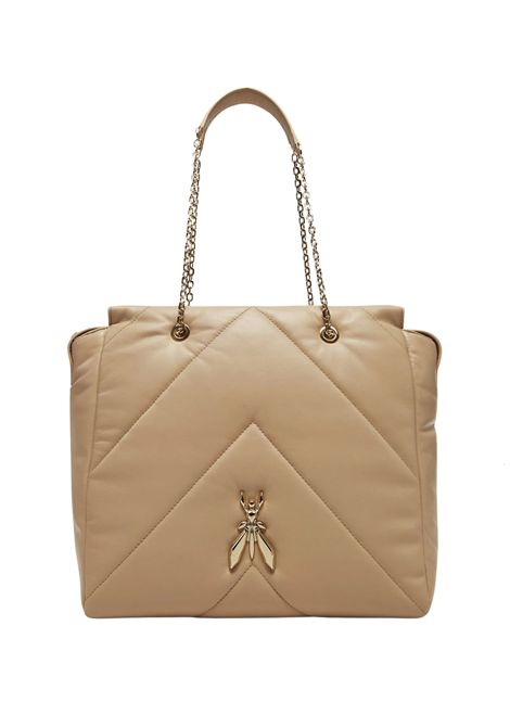 Borsa a Mano Grande Trapuntata con Catena oro Patrizia Pepe | 8B0196 L113B732