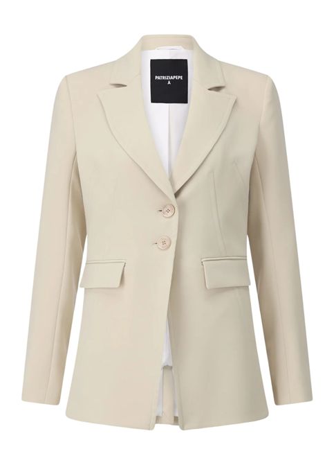Giacca femminile due bottoni Essential Patrizia Pepe | 8S0514 A545B814