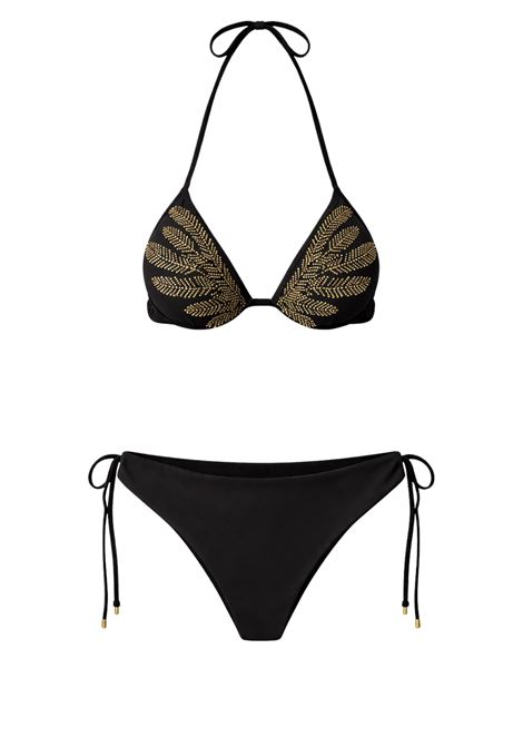 Push-up da bagno con ricamo e slip con coulisse  Coppa C TWINSET | 261LMMF4405294