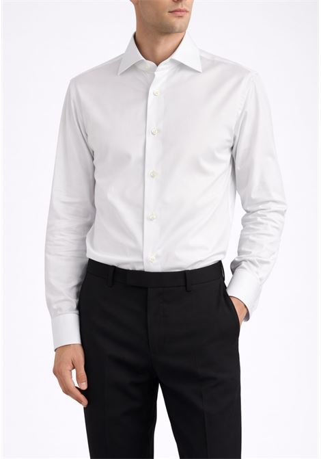 Alessandro Gherardi  Camicia sartoriale in puro cotone Alessandro Gherardi | P101 004BIANCO