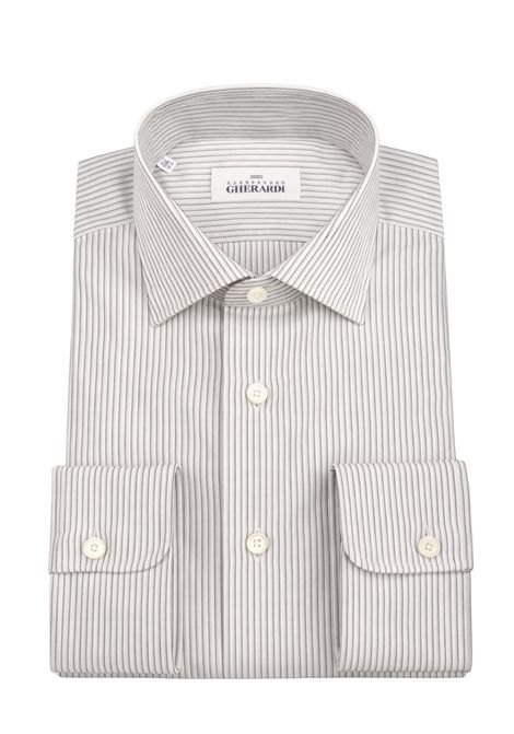 ALESSANDRO GHERARDI  Camicia rigata in puro cotone Alessandro Gherardi | P506 520RIGHE