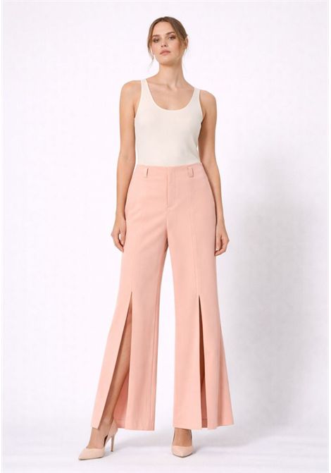 Pantalone ampio con spacchi frontali BABYLON | ZS00550PESCA