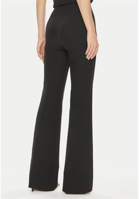 Pantalone nero a vita alta con gamba flare BABYLON | ZS00563NERO