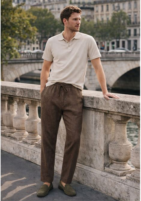 Briglia  Pantaloni in lino 100% BRIGLIA 1949 | WIMBLEDONS/30011800046