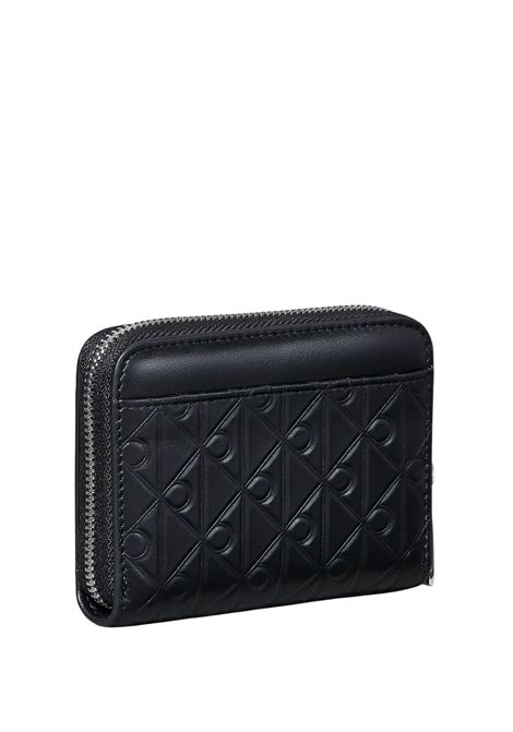 Portafoglio con zip in pelle Calvin Klein | LV04F1081GUB1