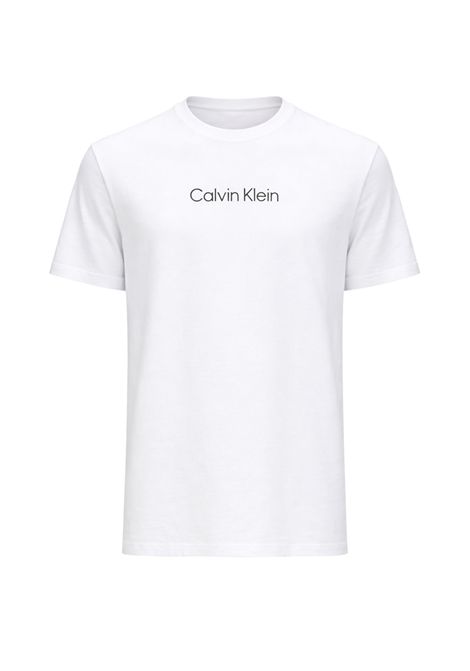 T-shirt Calvin Klein con logo frontale Calvin Klein | LV04LD230GYAF