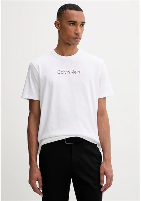 T-shirt Calvin Klein con logo frontale Calvin Klein | LV04LD230GYAF