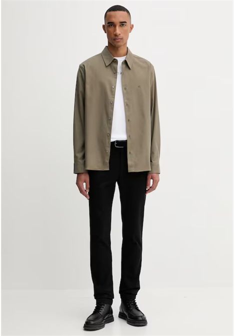 T-shirt Calvin Klein con logo frontale Calvin Klein | LV04LD230GYAF